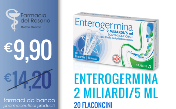 ENTEROGERMINA for stomach bloating therapy