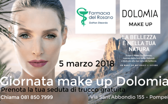 Free make up session with Dolomia!