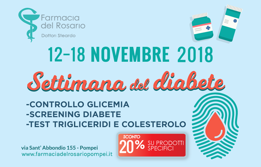 Settimana del diabete dal 12 al 18 novembre