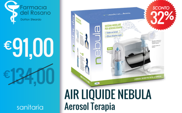 Air liquide Nebula aerosol terapia