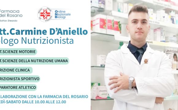 In forma con la Farmacia del Rosario: prenota il tuo appuntamento con il nutrizionista!